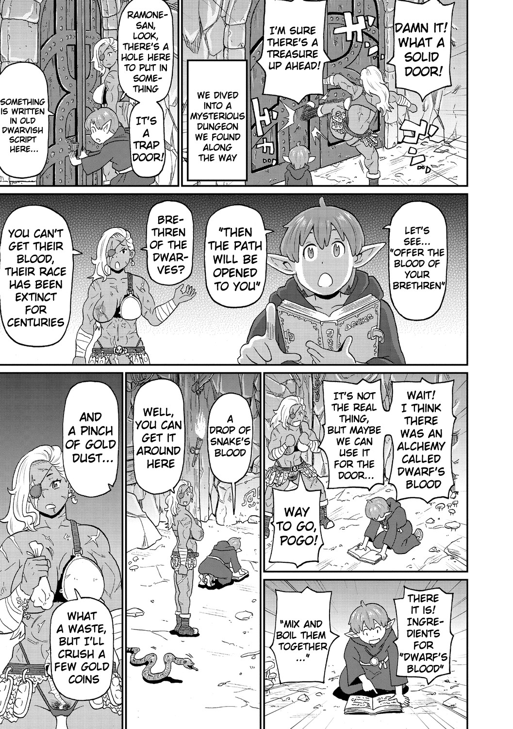 Hentai Manga Comic-My Trip Together With a Female Veteran Warrior-Read-5